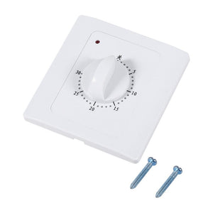 1Pcs AC 220V 10A 30Min Timer Switch Countdown Digital Time Plug Timer Switch Control Socket For Timing Control